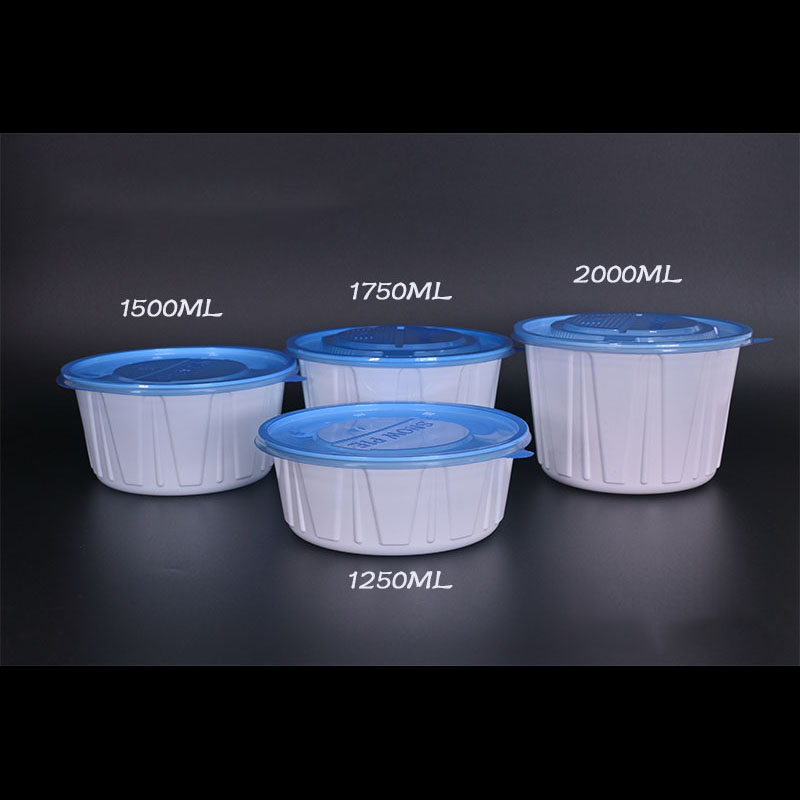 European-style PP round-bottom bucket container