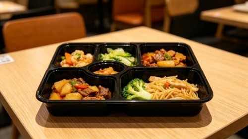 PP six-layer square lunch box