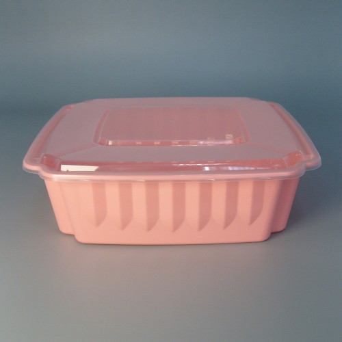 American-style PP square food container
