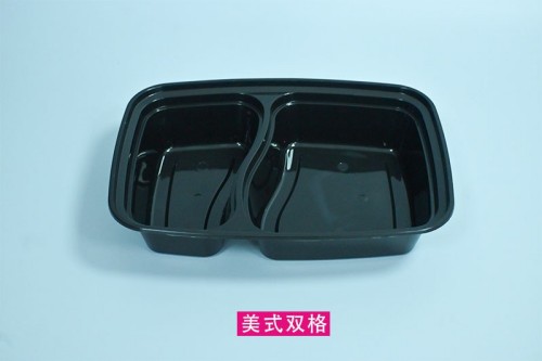 PP meal box with round-to-square design