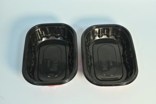 Transparent cubic container