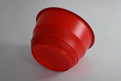 PP round bucket bowl with angled rim