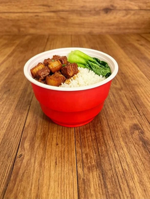 PP round bucket bowl with angled rim
