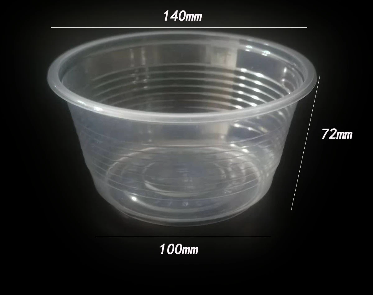 PP thermoformed lid for 250-series bowl