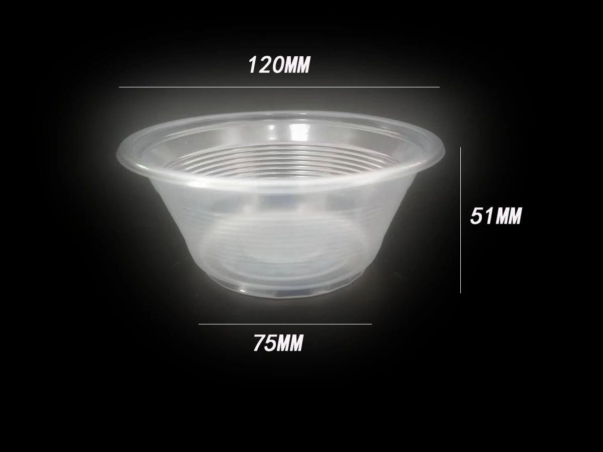PP thermoformed lid for 250-series bowl