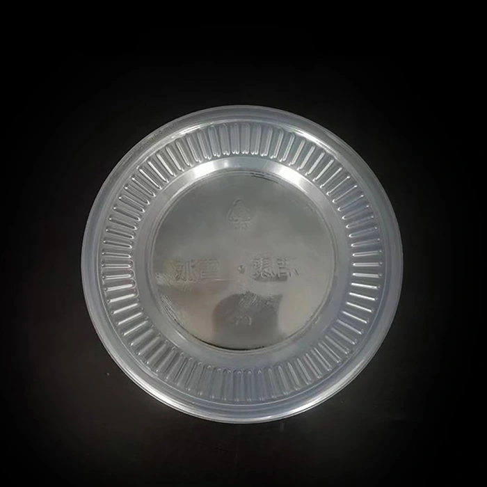 PP corrugated-design bowl with angled rim